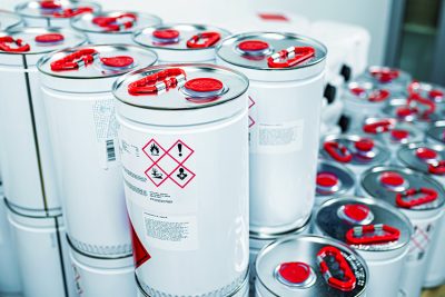 危険品梱包対応事例（輸出）　